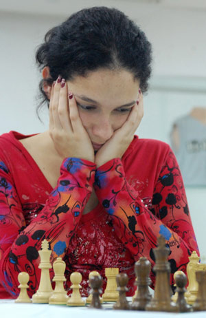 Lisandra Llaudy, una inesperada reina del ajedrez cubano