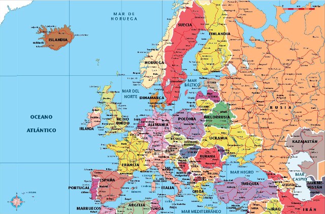 Mapa: Europa