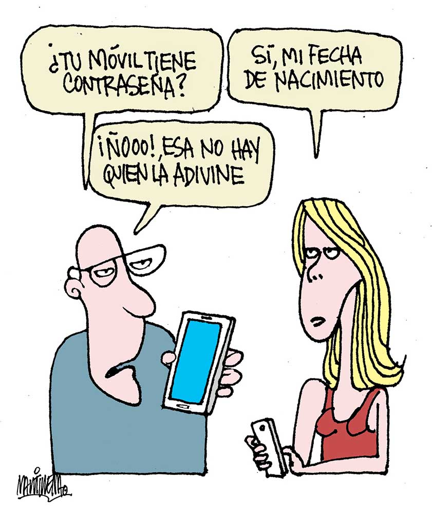 Contraseña en el móvil