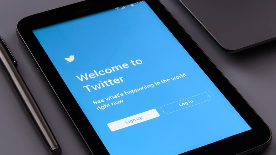 Log in en Twitter