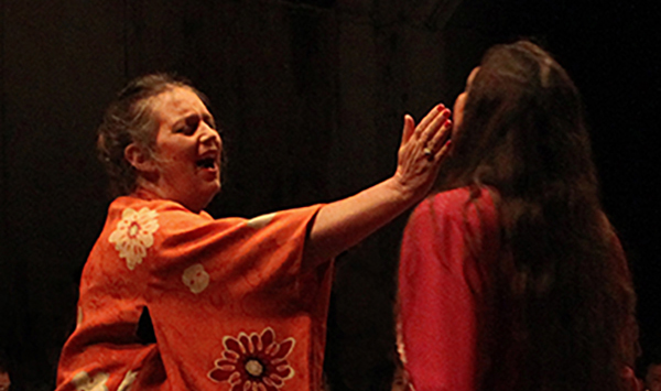 Obra En el esqueleto de la ballena-Compañía Odin Teatret