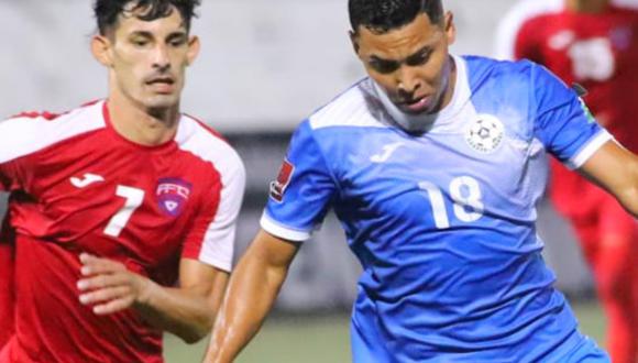 Cuba vs Nicaragua-fútbol