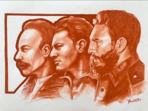 José Marti-Mella-Fidel Castro José Marti-Mella-Fidel Castro
