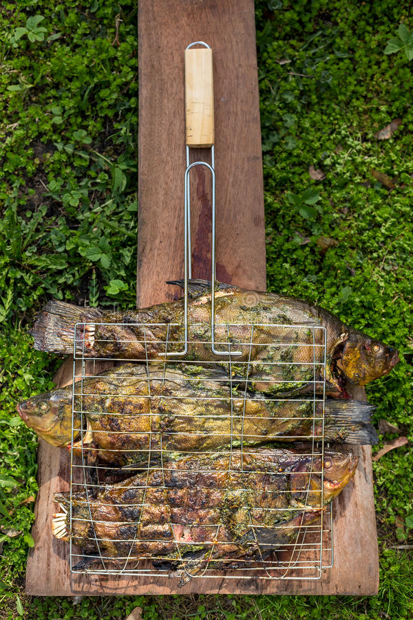 Tenca a la parrilla Tenca a la parrilla
