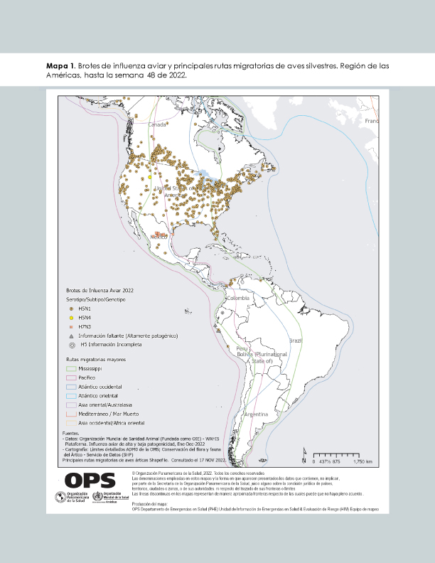 Brote influenza Aviar 2022 Brote influenza Aviar 2022