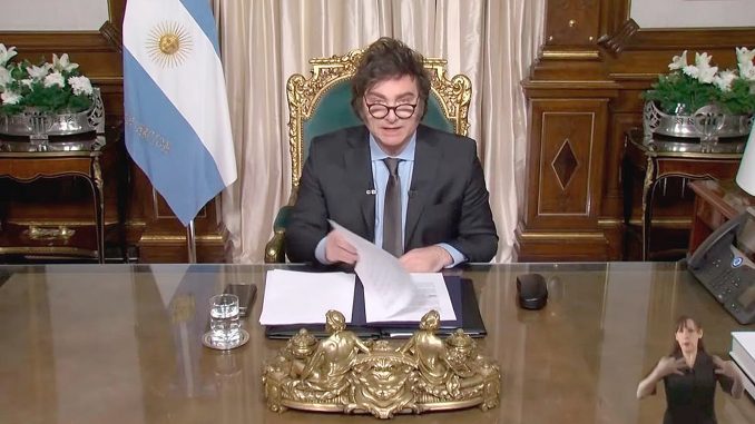 Ingresa al Congreso el DNU de Milei Ingresa al Congreso el DNU de Milei