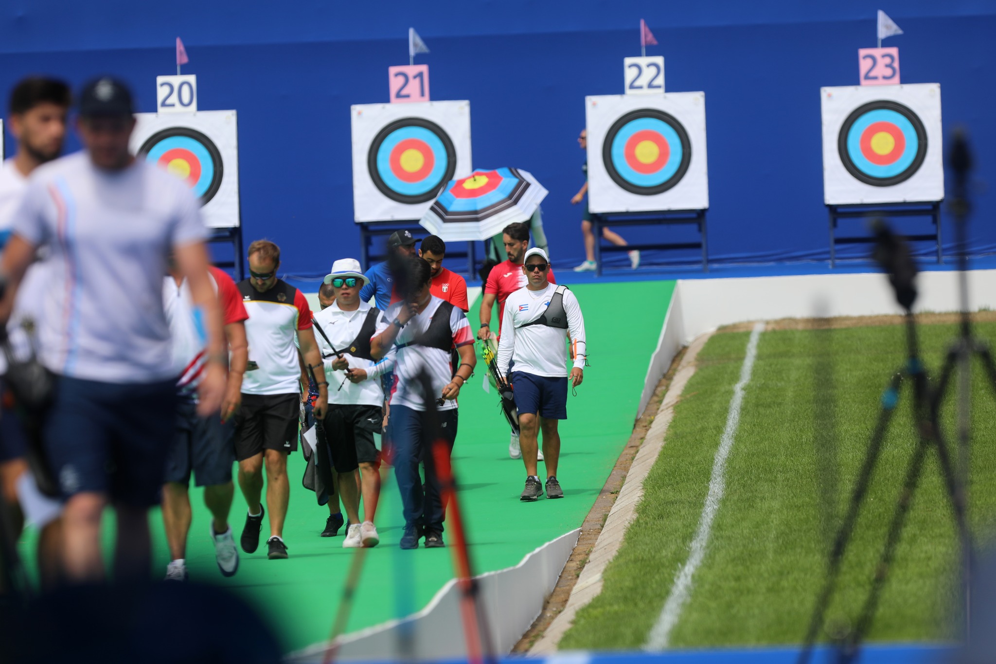Hugo Franco en Tiro con Arco.