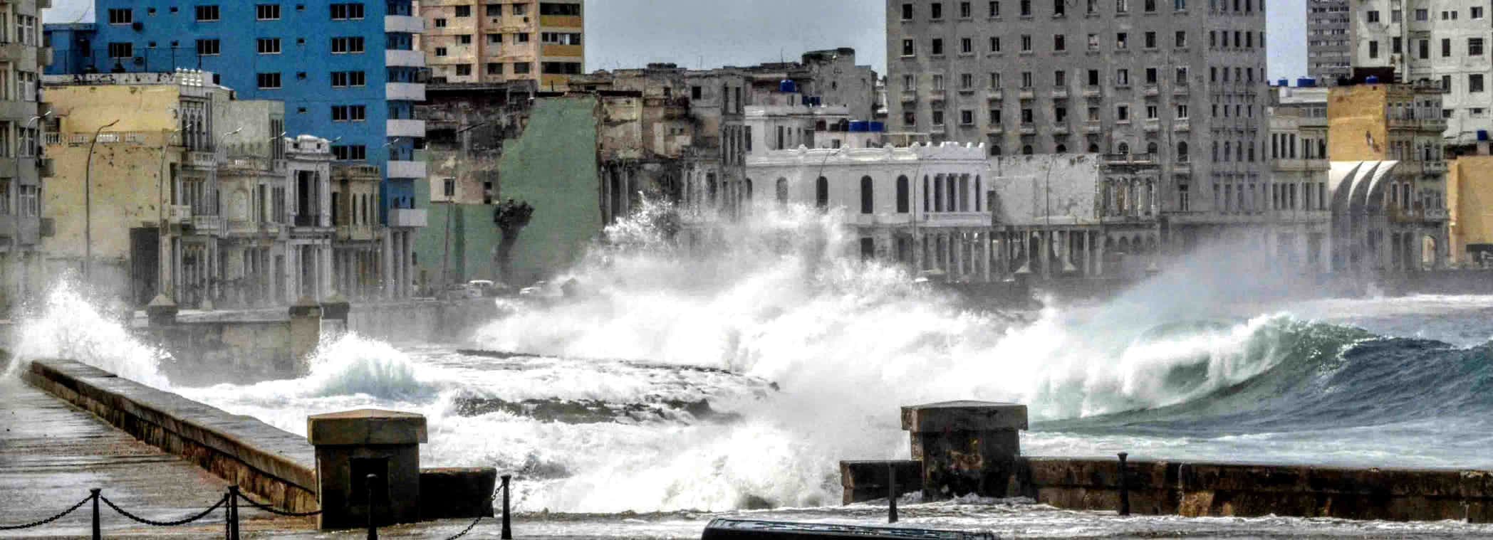 Inundaciones y afectaciones en Cuba por las fuertes lluvias.