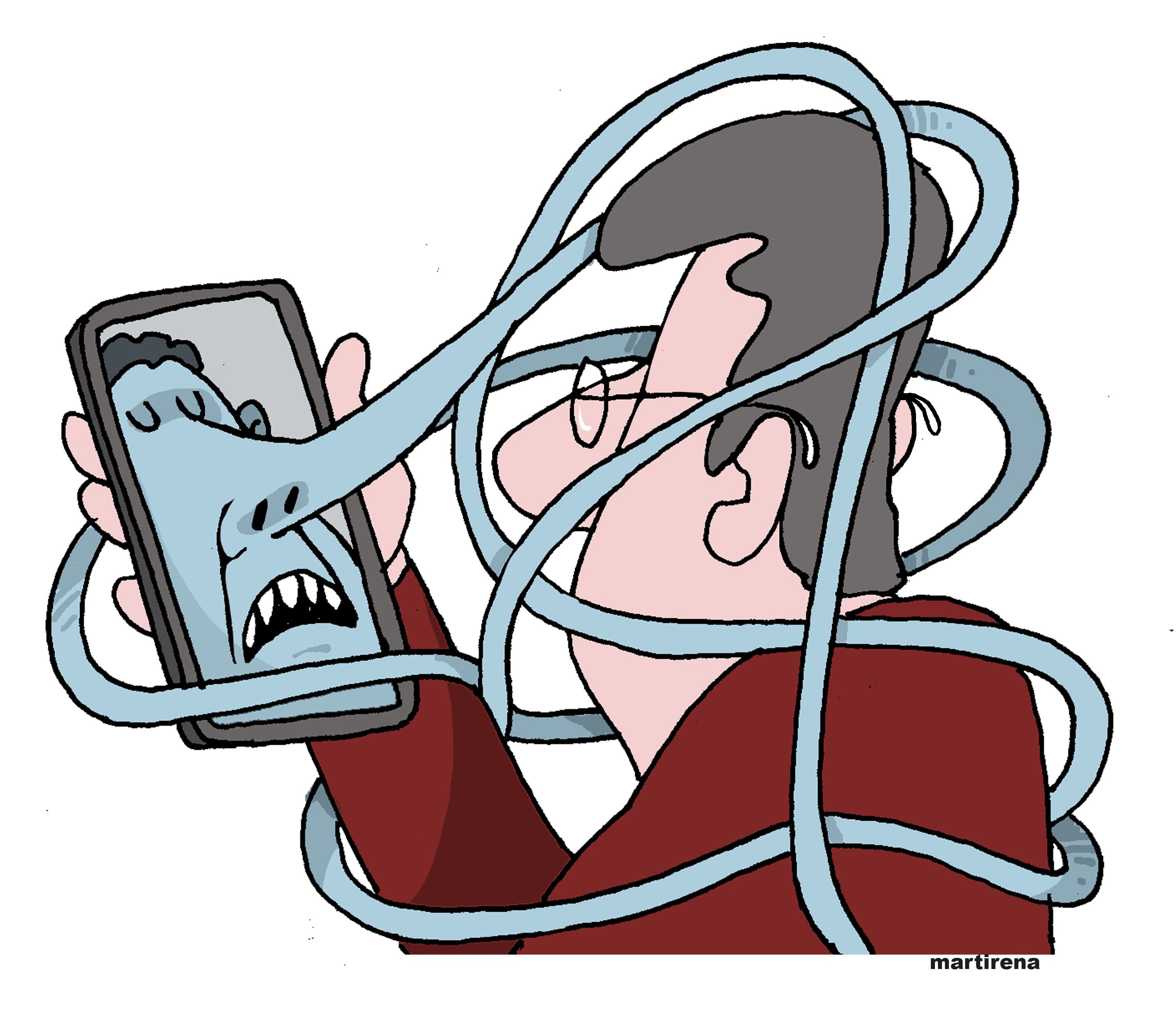 Enredado en su propia red Enredado en su propia red