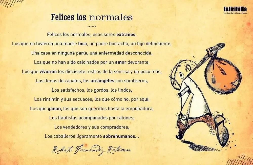 Felices los normales