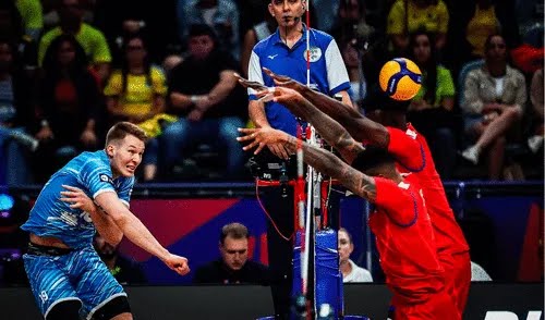 Voleibol: cedió Cuba 1-3 ante Eslovenia en Liga de Naciones