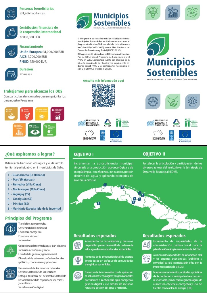 Municipios Sostenibles en Cuba: hacia la transición ecológica