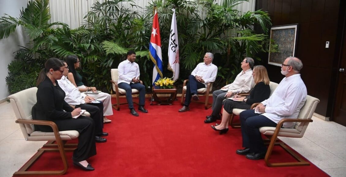 Díaz-Canel refuerza la alianza con el ALBA-TCP Díaz-Canel refuerza la alianza con el ALBA-TCP