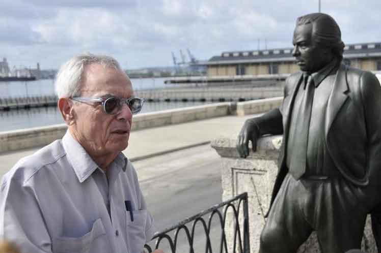 En Imágenes Eusebio Leal y su novia eterna: La Habana 
