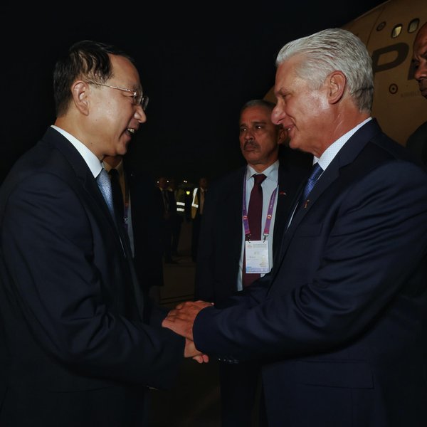 Llego Díaz-Canel a China