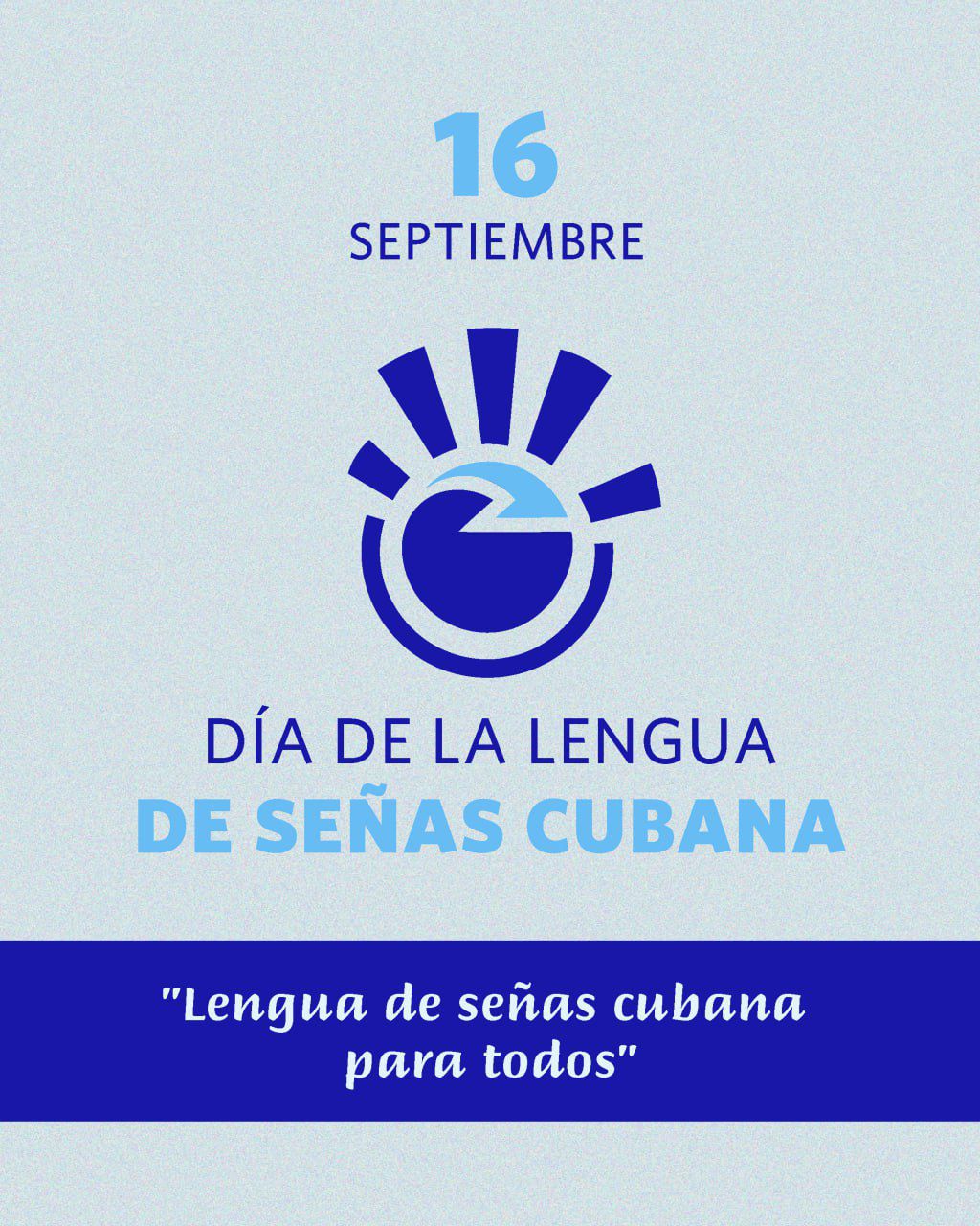 Día de la Lengua de Señas Cubana. Día de la Lengua de Señas Cubana.
