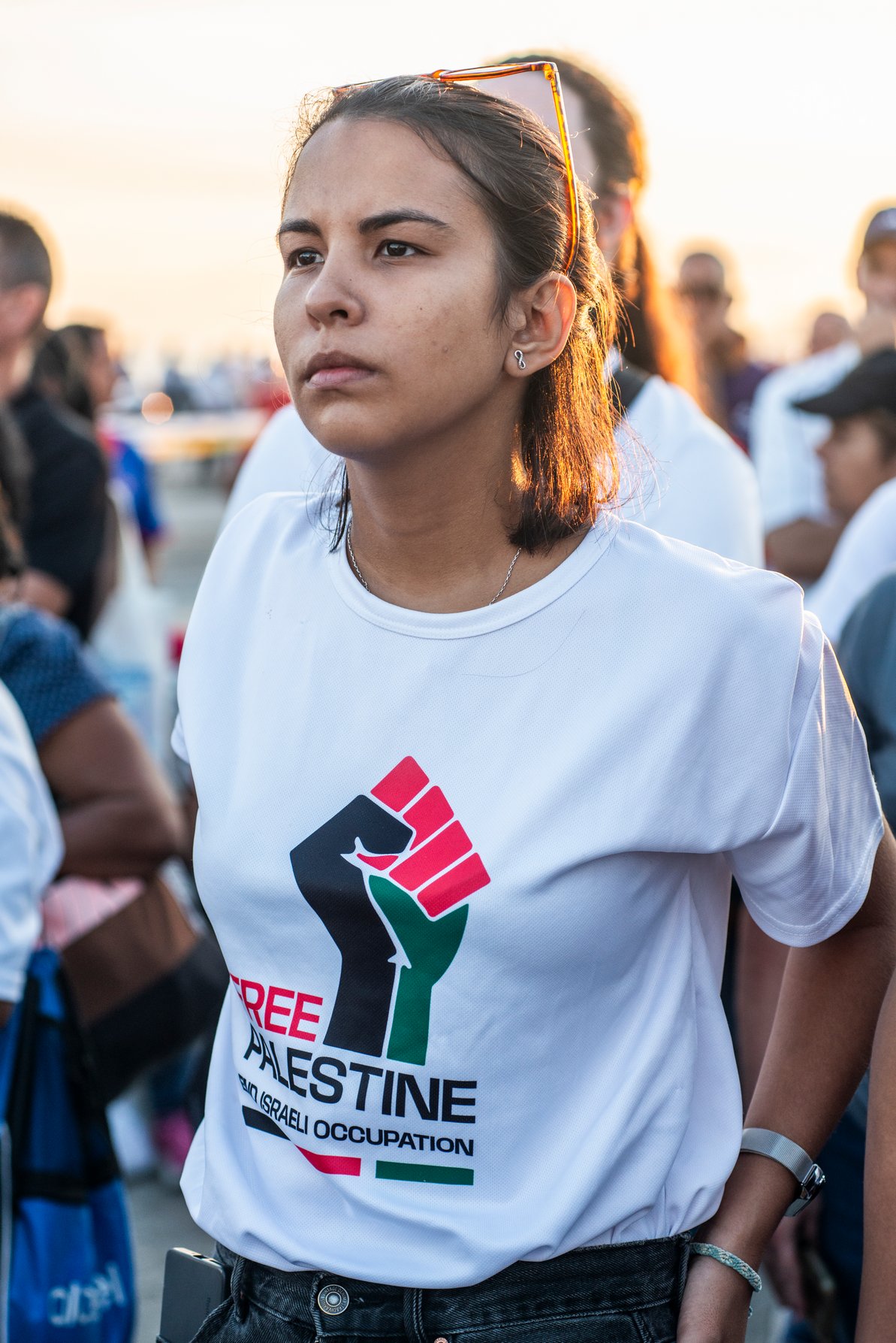 Hoy mi lente es por Palestina 