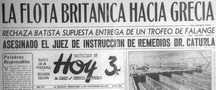 Recorte de periódico de la época Recorte de periódico de la época