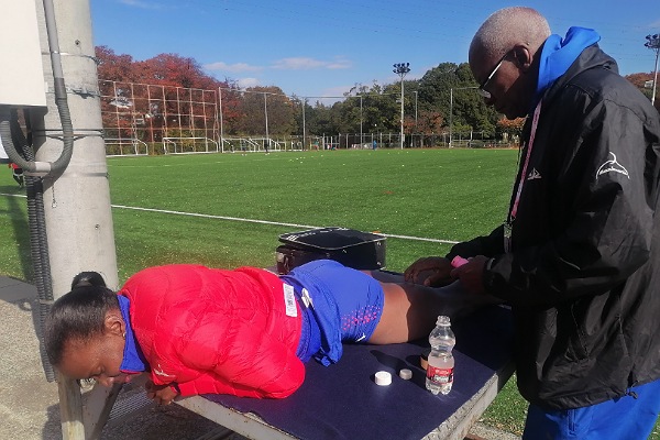 Equipo médico cumple importante función en lid sordolímpica. Foto: Jit Equipo médico cumple importante función en lid sordolímpica. Foto: Jit