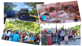 Equipo de Salud Mental convocado por el Ministerio de Salud Pública en zonas afectadas por el huracán Melissa. Fotos: Tomadas de salud.msp.gob.cu