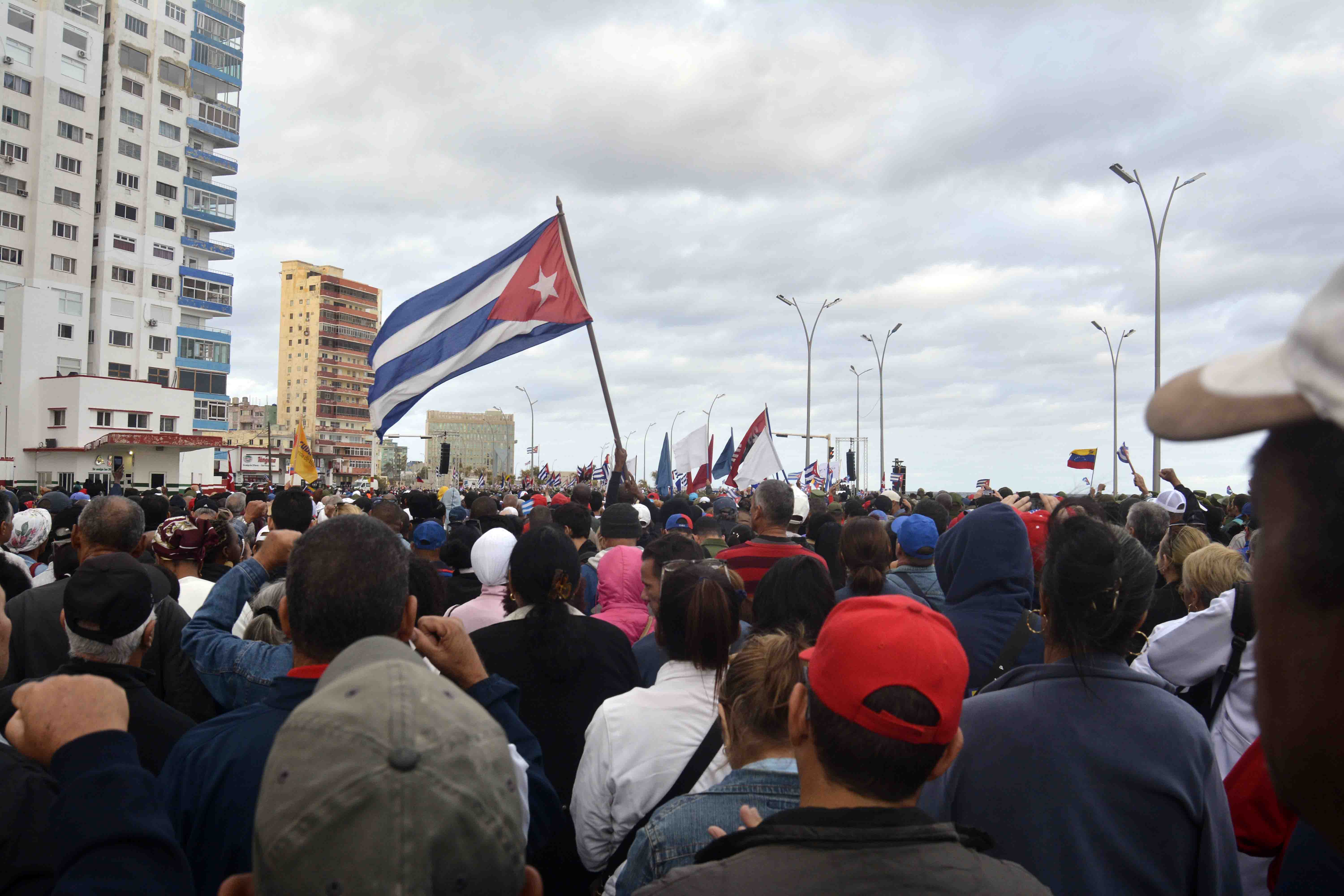 Marcha en la Tribuna Antimperialista por nuestros 32 combatientes caídos