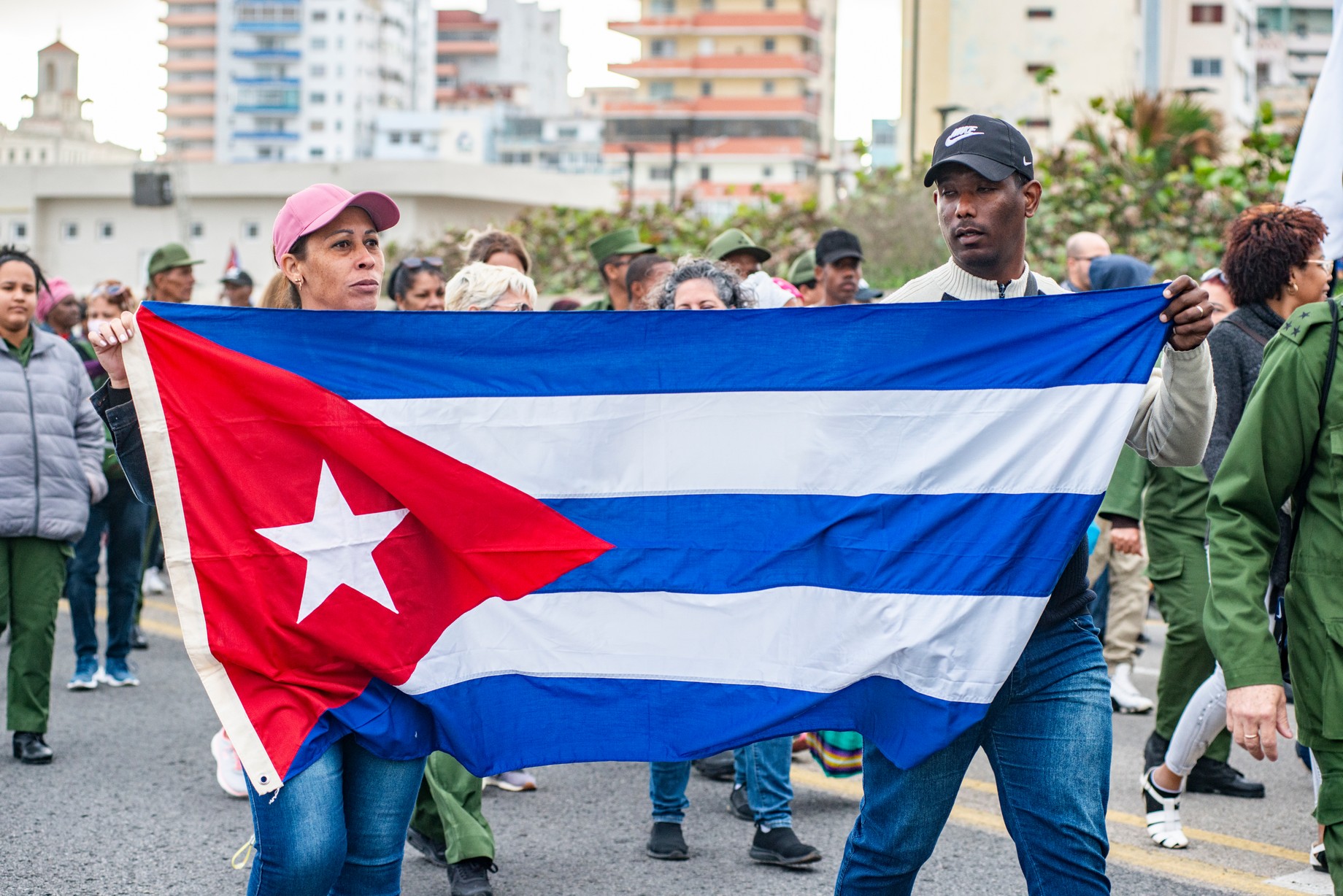 Marcha en la Tribuna Antimperialista por nuestros 32 combatientes caídos