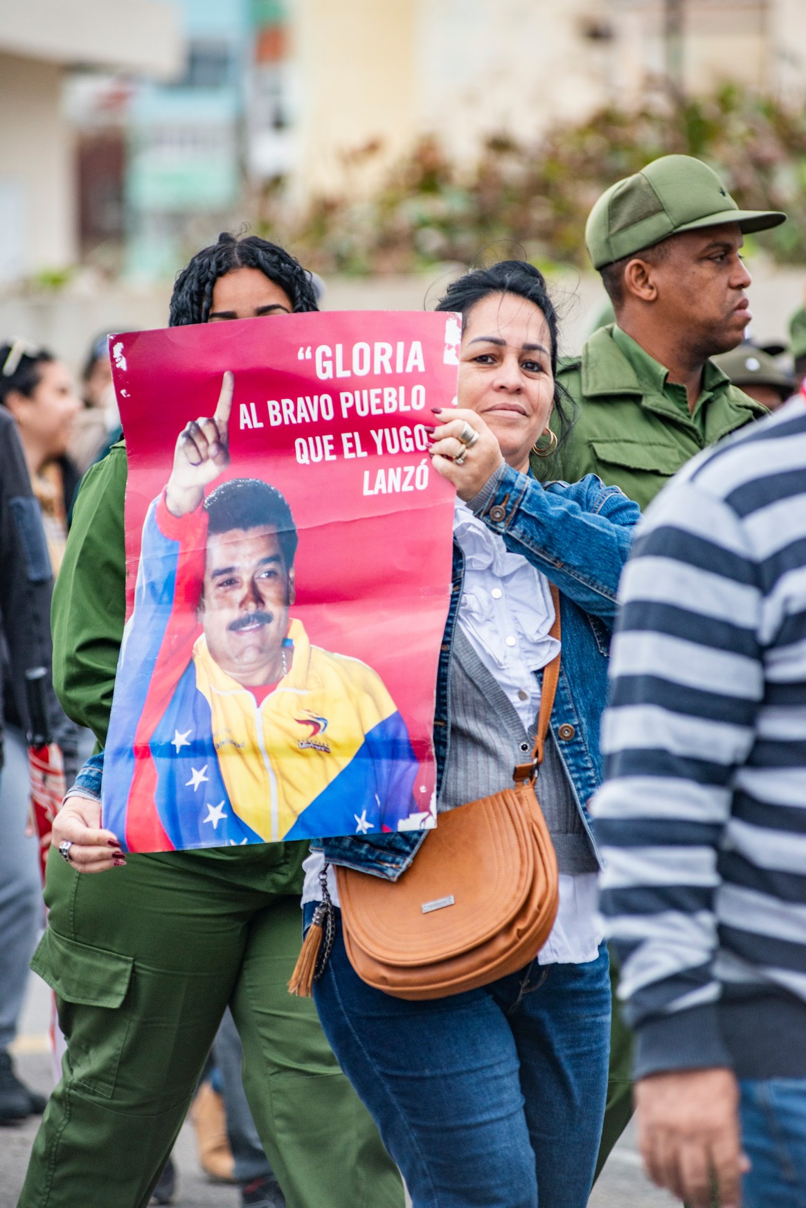 Marcha en la Tribuna Antimperialista por nuestros 32 combatientes caídos