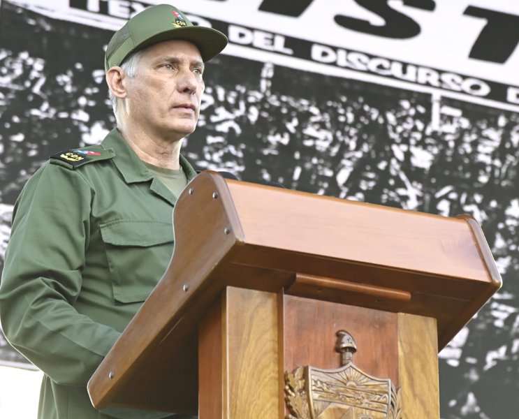Discurso pronunciado por Miguel Mario Díaz-Canel Bermúdez
